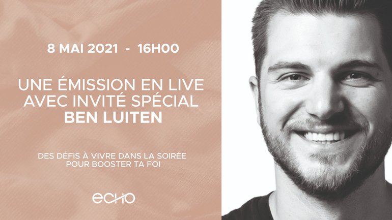 ECHO Live 2021, rendez-vous le 8 mai 2020 !
