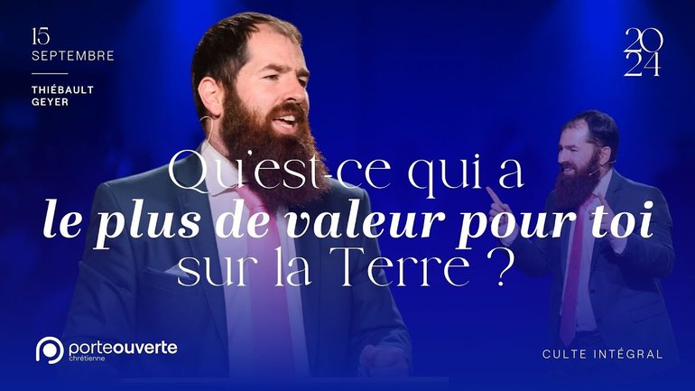 Qu’est-ce qui a le plus de valeur pour toi sur la Terre ? - Thiébault Geyer [15/09/2024]