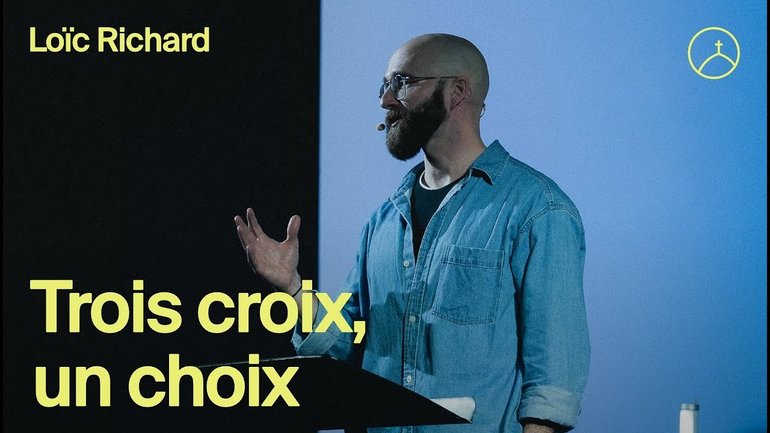 Trois croix, un choix - Loïc Richard | la Chapelle en ligne