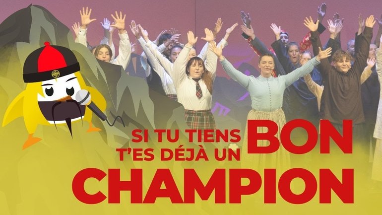 Si tu tiens bon, tu es déjà un champion ! PROGRAMME COMPLET