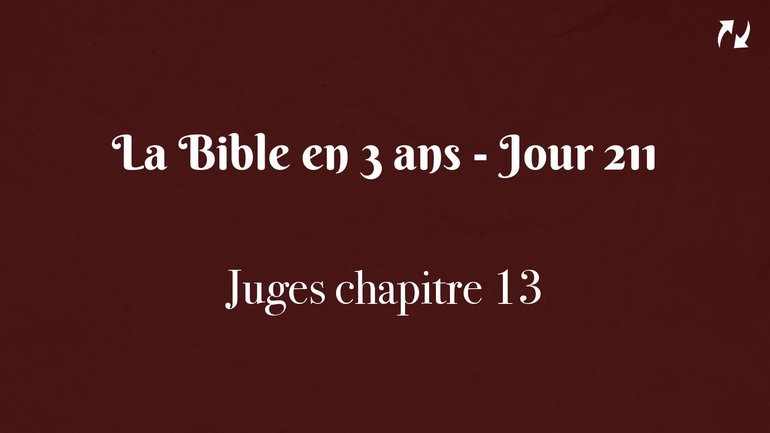 La Bible en 3 ans - Jour 211