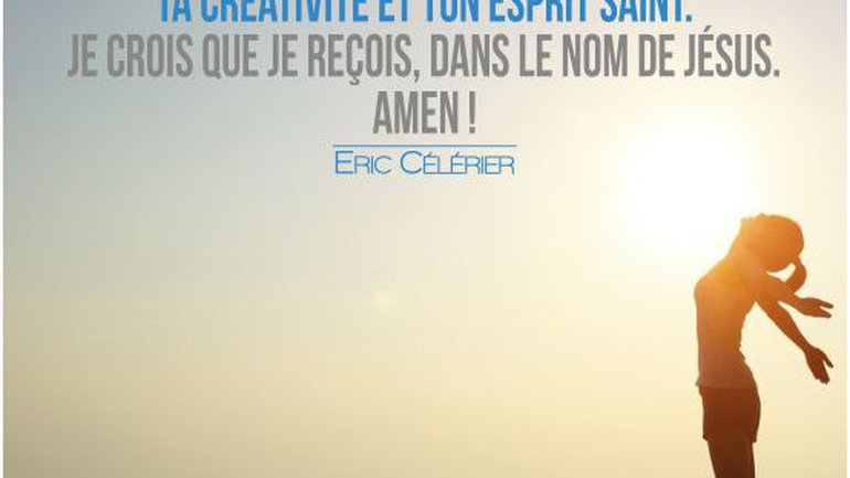 Mon ami(e), son Esprit est en vous