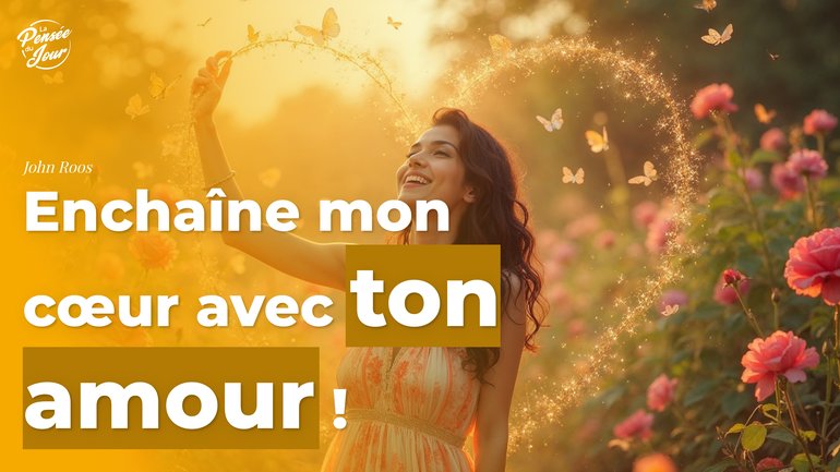 Enchaîne mon cœur avec ton amour !
