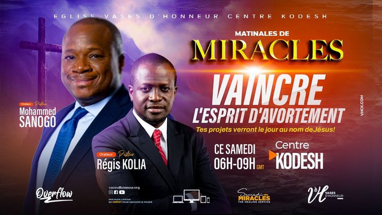 VAINCRE L'ESPRIT D'AVORTEMENT  l Pst Régis KOLIA  l  11/05/2024