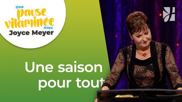 Pause vitaminée avec Joyce - Il y a une saison pour tout - Vivre au quotidien