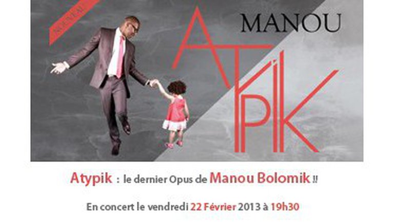 Manou Bolomik lance son nouvel album Atipyk