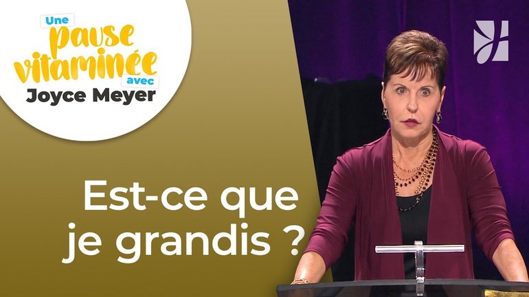 Devenir un chrétien mature : les commérages I Pause vitaminée avec Joyce