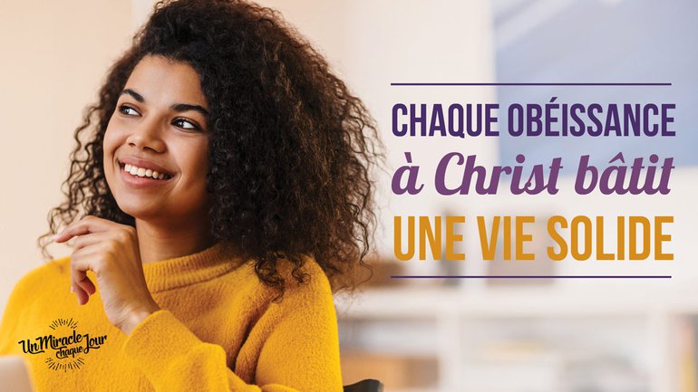 🎯 Votre o­béis­sance du jour est un fon­de­ment !