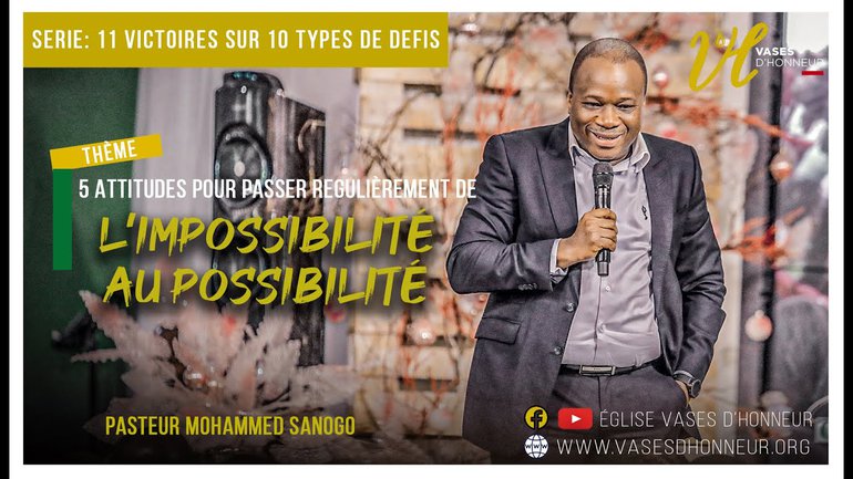 Bienvenue au 3e culte du week-end 11-12/01/2020