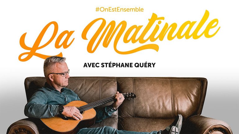 #OnEstEnsemble - La matinale du vendredi 09 avril, avec Stéphane Quéry