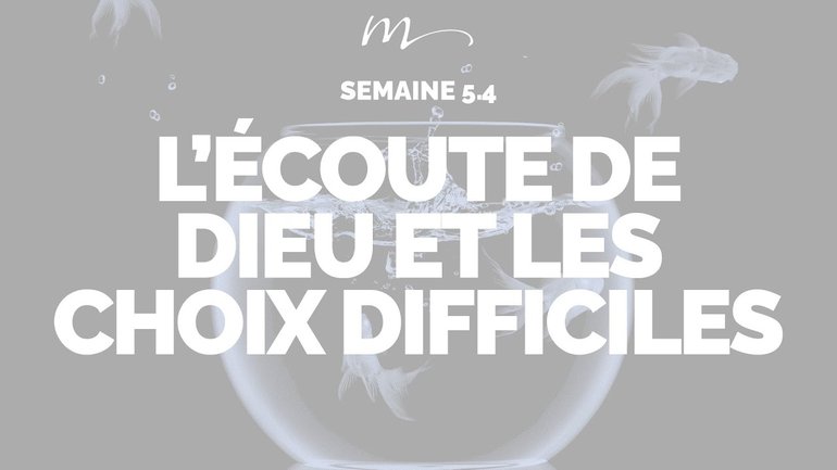 L’écoute de Dieu et les choix difficiles - Écoute ! Méditation 28 - Jéma Taboyan