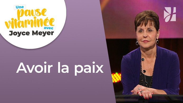 Pause vitaminée avec Joyce - Comment avoir la paix dans la tempête ? - Avoir des relations saines