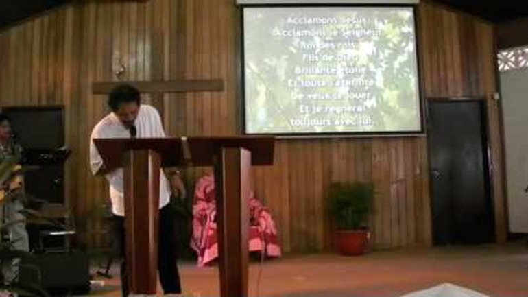Eglise de la Bonne Nouvelle à Tahiti - Acclamons Jésus
