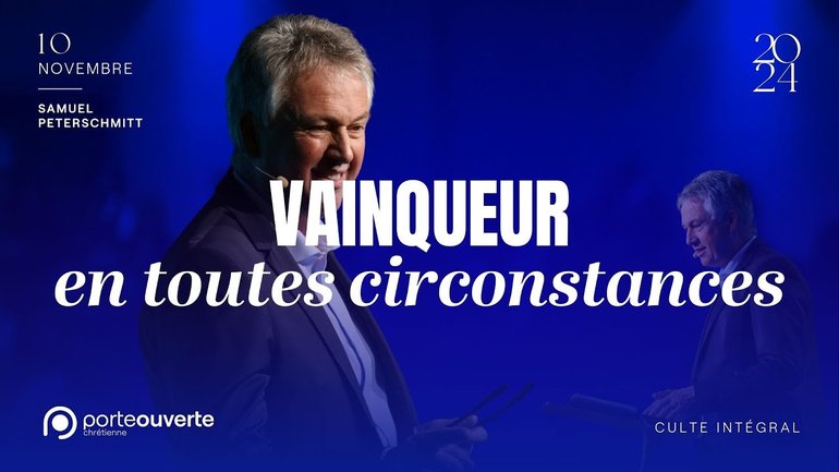 Vainqueur en toutes circonstances - Samuel Peterschmitt [10/11/2024]