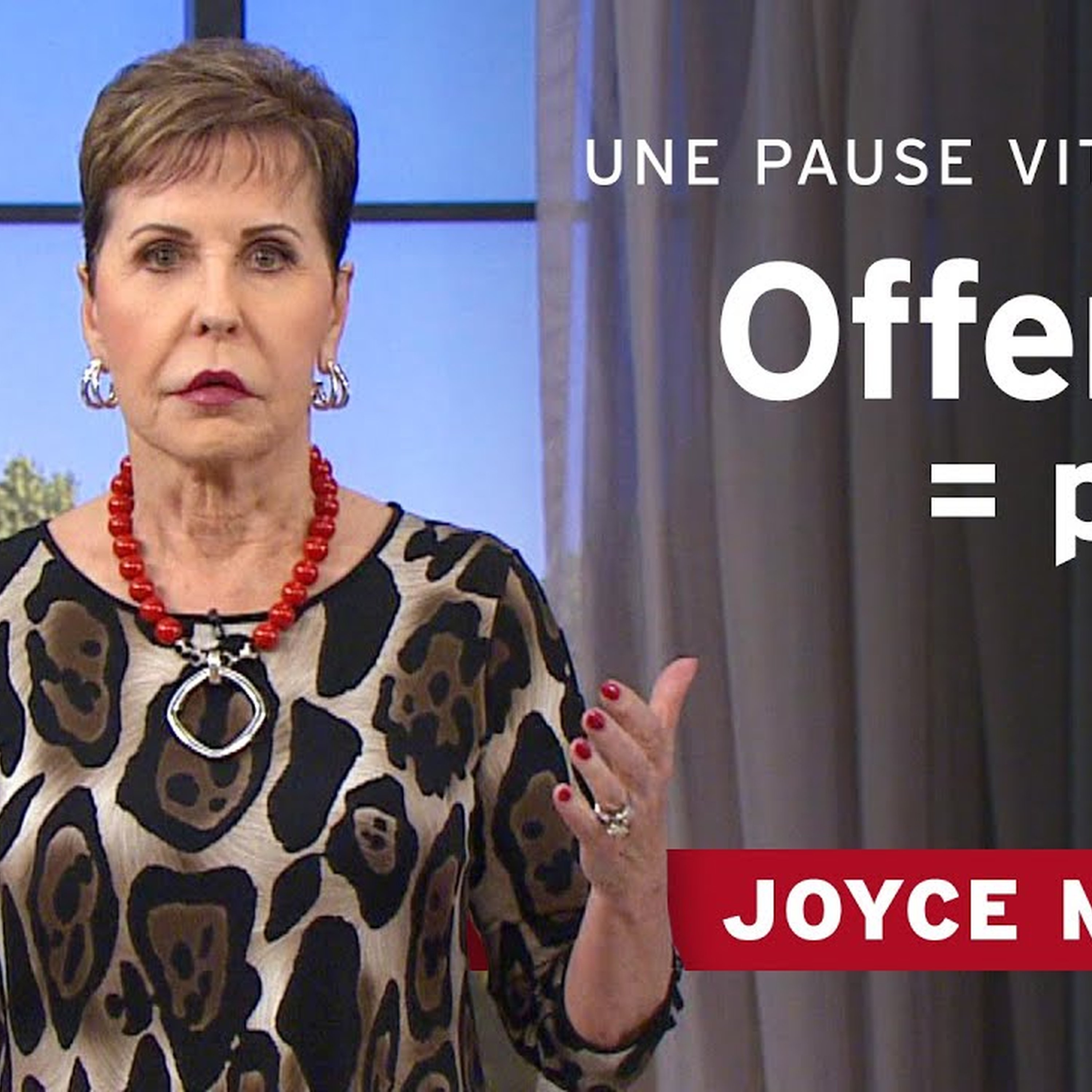 L’offense vous éloigne de Dieu | Pause vitaminée avec Joyce