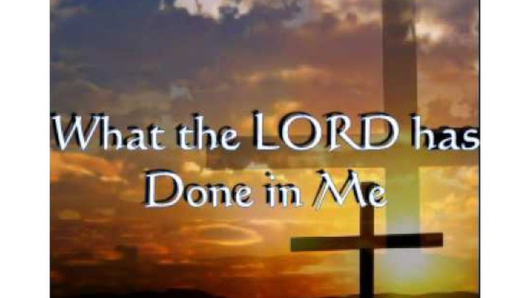 Hillsong - What the Lord has Done in me