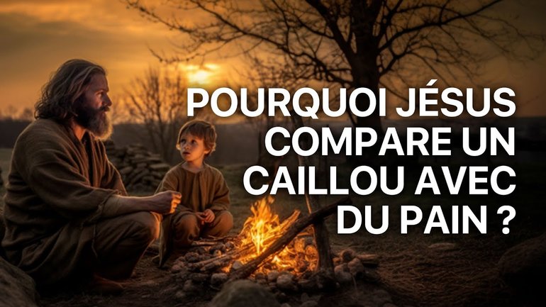 RÉVÉLATION : Pourquoi Jésus compare un caillou avec du pain ?