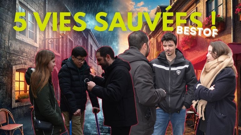 5 vie sauvées !