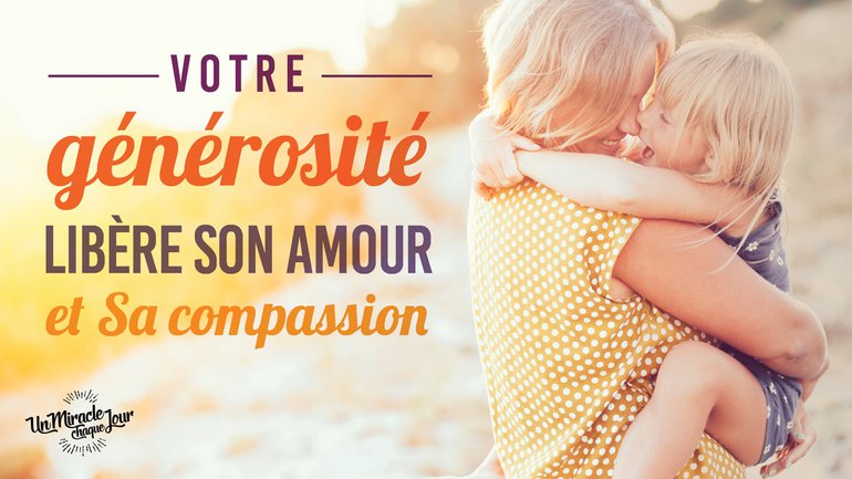 ðŸÂŽÂ� Votre générosité libère Son amour ! 🥰