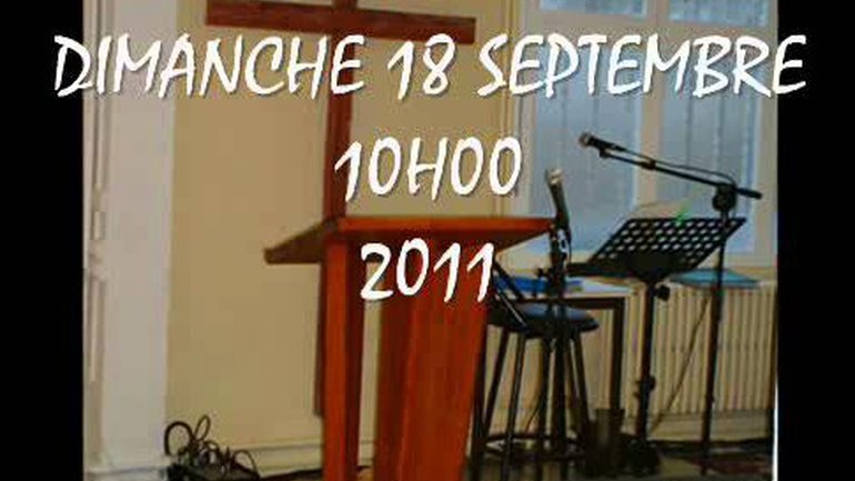 Claude Huot à l'église de Guéret les 17 et 18 septembre 2011