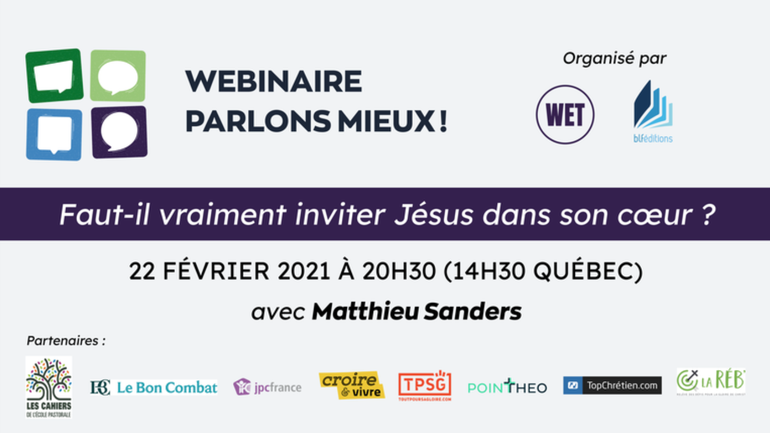 Faut-il vraiment "inviter Jesus dans son coeur"? (Matthieu Sanders)