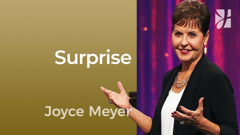Surprise - 2mn avec Joyce Meyer - Vous n'êtes pas une surprise pour Dieu ! - Maîtriser mes pensées