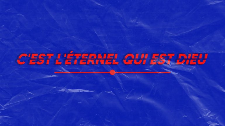 C’est l’Éternel qui est Dieu