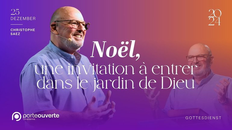 Noël, une invitation à entrer dans le jardin de Dieu - Christophe Saez [25/12/2024]