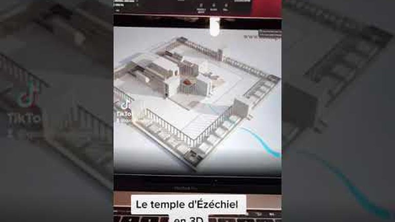 Le temple d'Ézéchiel en 3D