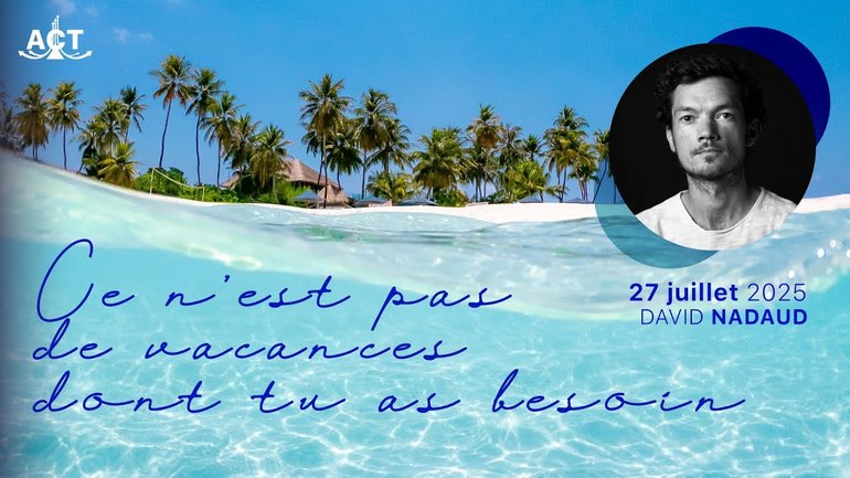 Ce n'est pas de vacances dont tu as besoin par David NADAUD