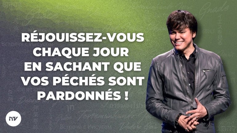 Réjouissez-vous chaque jour en sachant que vos péchés sont pardonnés !  | Joseph Prince | NCTV FR