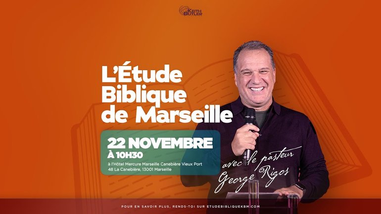 La vie  de prière- Etude Biblique de Marseille- Keith Butler Ministry // Pst. George Rigos.