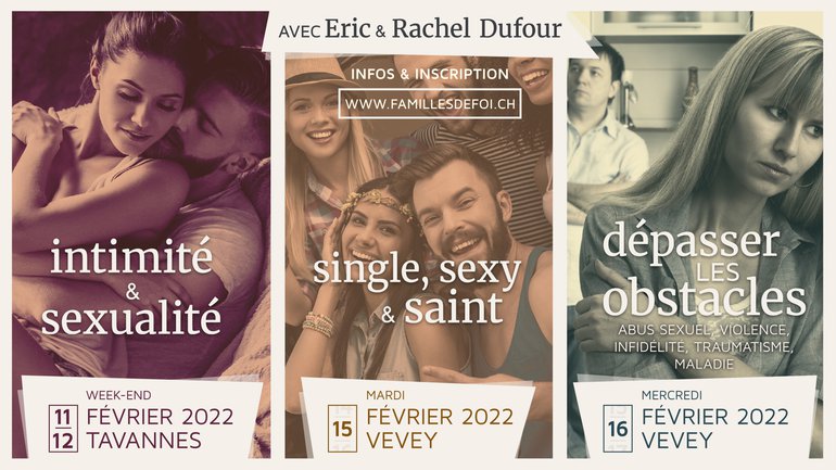 Comment aborder le sexe et l’intimité sans tabou ? Un séminaire avec Rachel & Éric Dufour. 🧑‍🤝‍🧑 🧍‍♀️ 🧍‍♂️