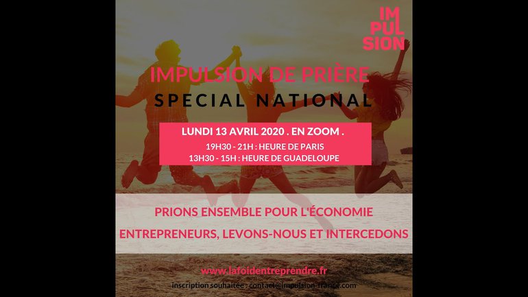 Impulsion de prière nationale - lundi de Pâques 13.04.20