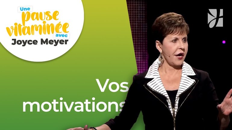 Pause vitaminée avec Joyce - Pourquoi faites-vous les choses ? - Vivre au quotidien