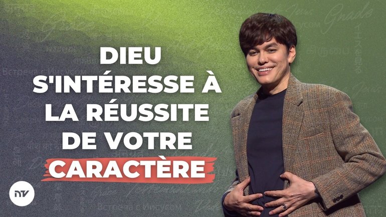 Donner la priorité à la réussite du caractère | Joseph Prince | New Creation TV Français
