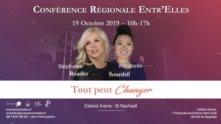 Conférence Entr'Elles - Octobre 2019 🌟 Tout peut changer