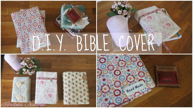 D.I.Y. BIBLE COVER