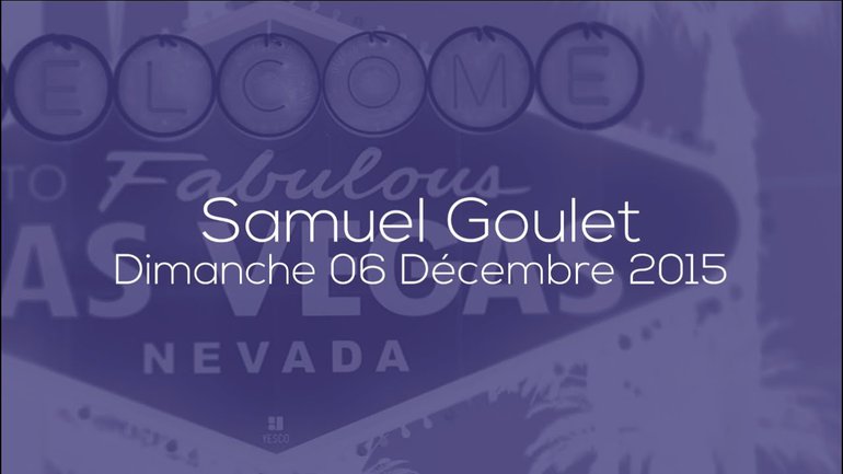 SAMUEL GOULET - L'AMOUR PARFAIT - 06/12