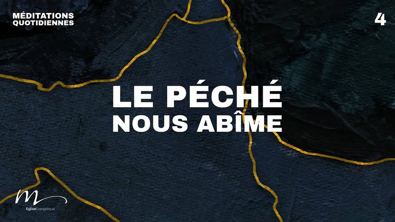 Le péché nous abîme - Brisés Méditation 4 - Romains 3.10-18 - Jean-Pierre Civelli