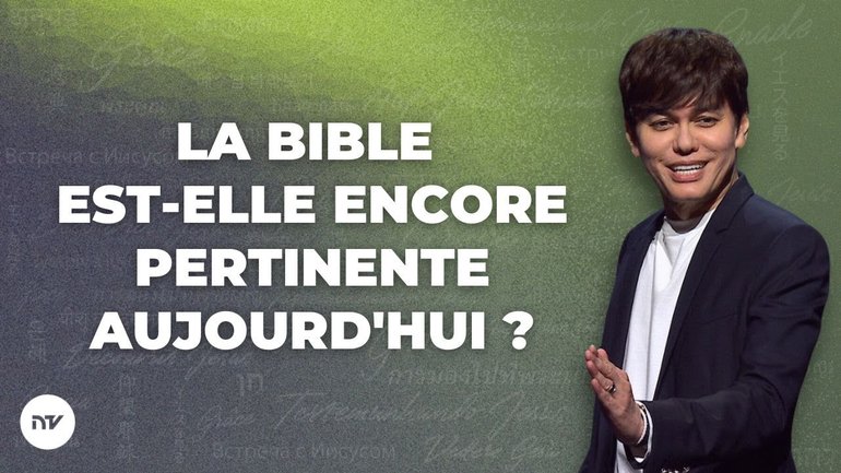 La Bible est-elle encore pertinente aujourd'hui ? | Joseph Prince | New Creation TV Français