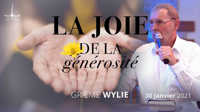 La joie de la générosité par Græme Wylie
