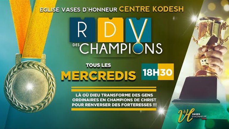 RDV des champions I Pasteur Mohammed Sanogo  I 06-01 -2021