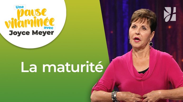 Pause vitaminée avec Joyce - Qu'est-ce que la maturité spirituelle ? - Vivre au quotidien