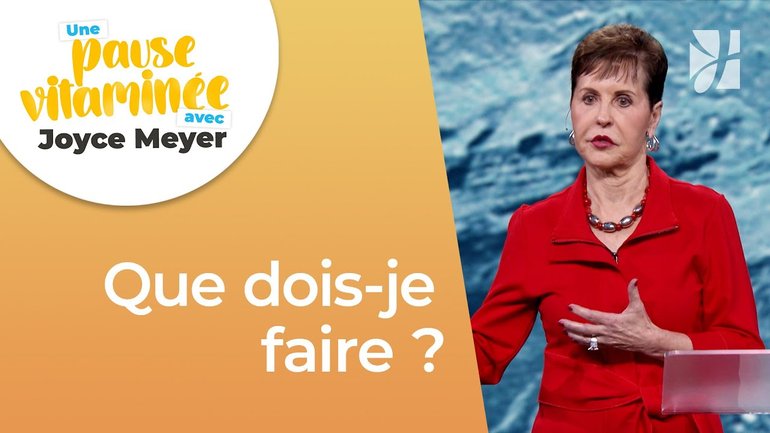 Êtes-vous prêt à faire ce qu'il faut ? | Pause vitaminée avec Joyce