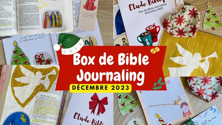 Box de Bible Journaling - présentation et tutoriels