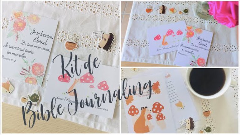 1er Kit de Bible Journaling en français !!