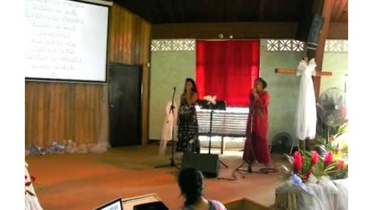 Eglise de la Bonne Nouvelle à Tahiti - Le Dieu de victoire habite en moi