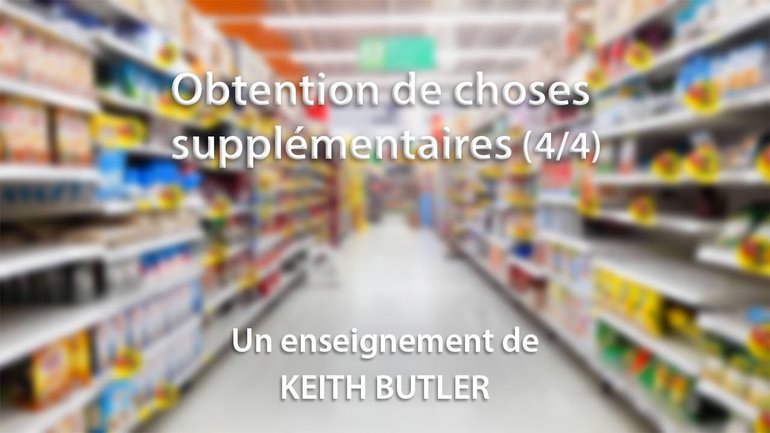 Obtention de choses supplémentaires 4/4