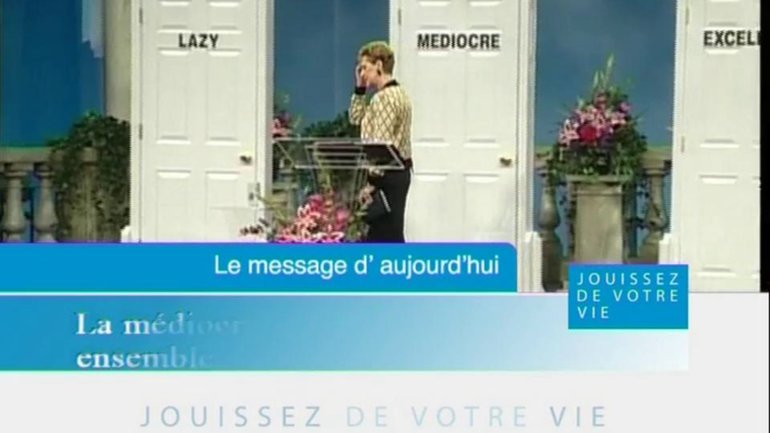 La médiocrité et le désastre vont ensemble (2/2) - Joyce Meyer - Grandir avec Dieu